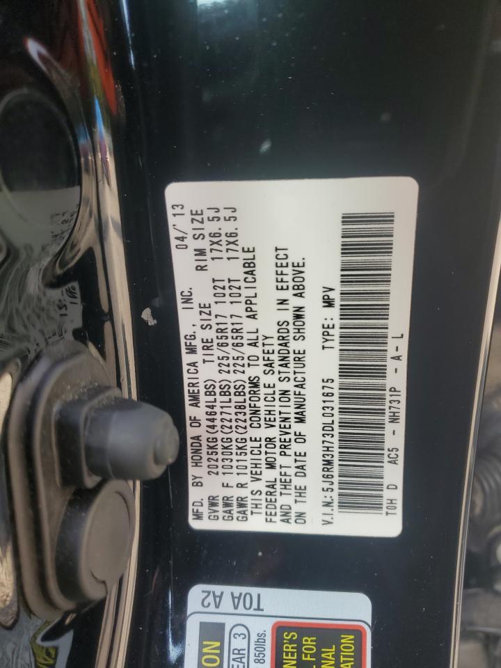 5J6RM3H73DL031675 2013 Honda Cr-V Exl