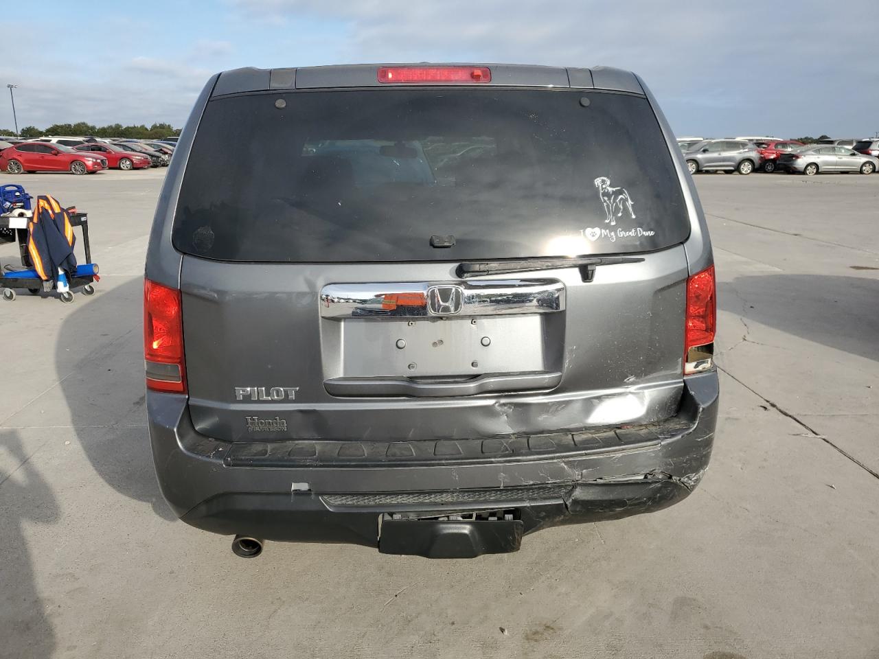 2013 Honda Pilot Exl VIN: 5FNYF3H59DB034156 Lot: 76683844