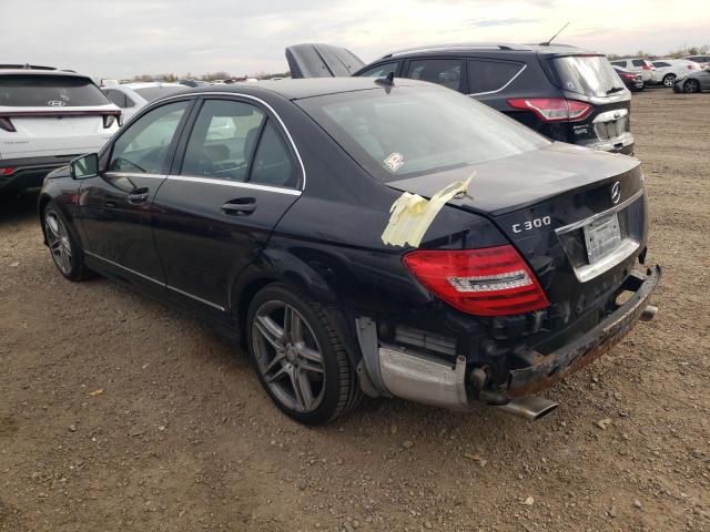  MERCEDES-BENZ C-CLASS 2013 Czarny