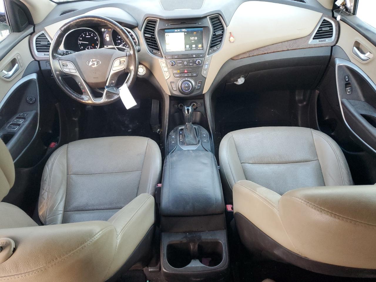 KM8SR4HF6HU231791 2017 Hyundai Santa Fe Se Ultimate