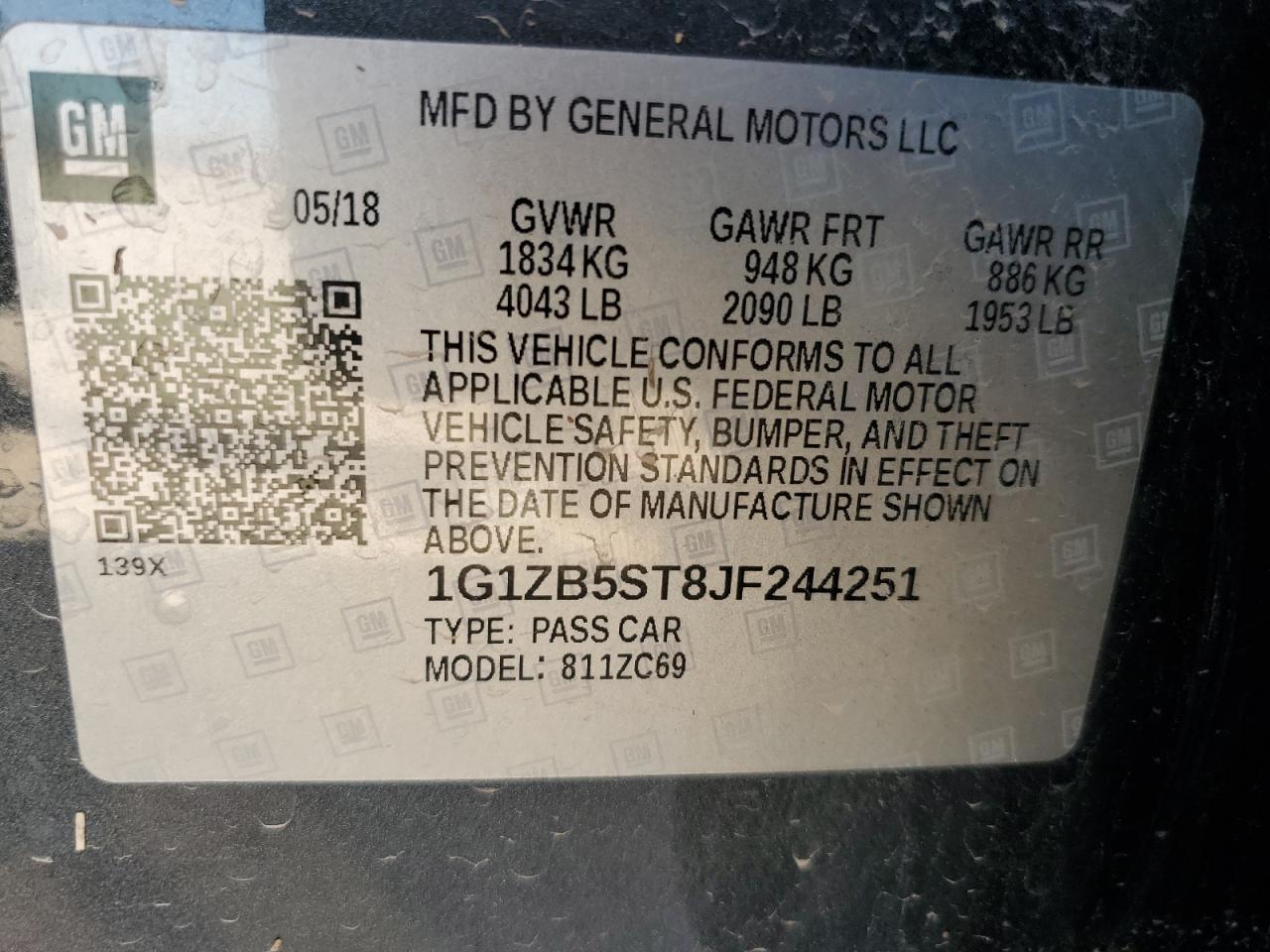 2018 Chevrolet Malibu - Image 12