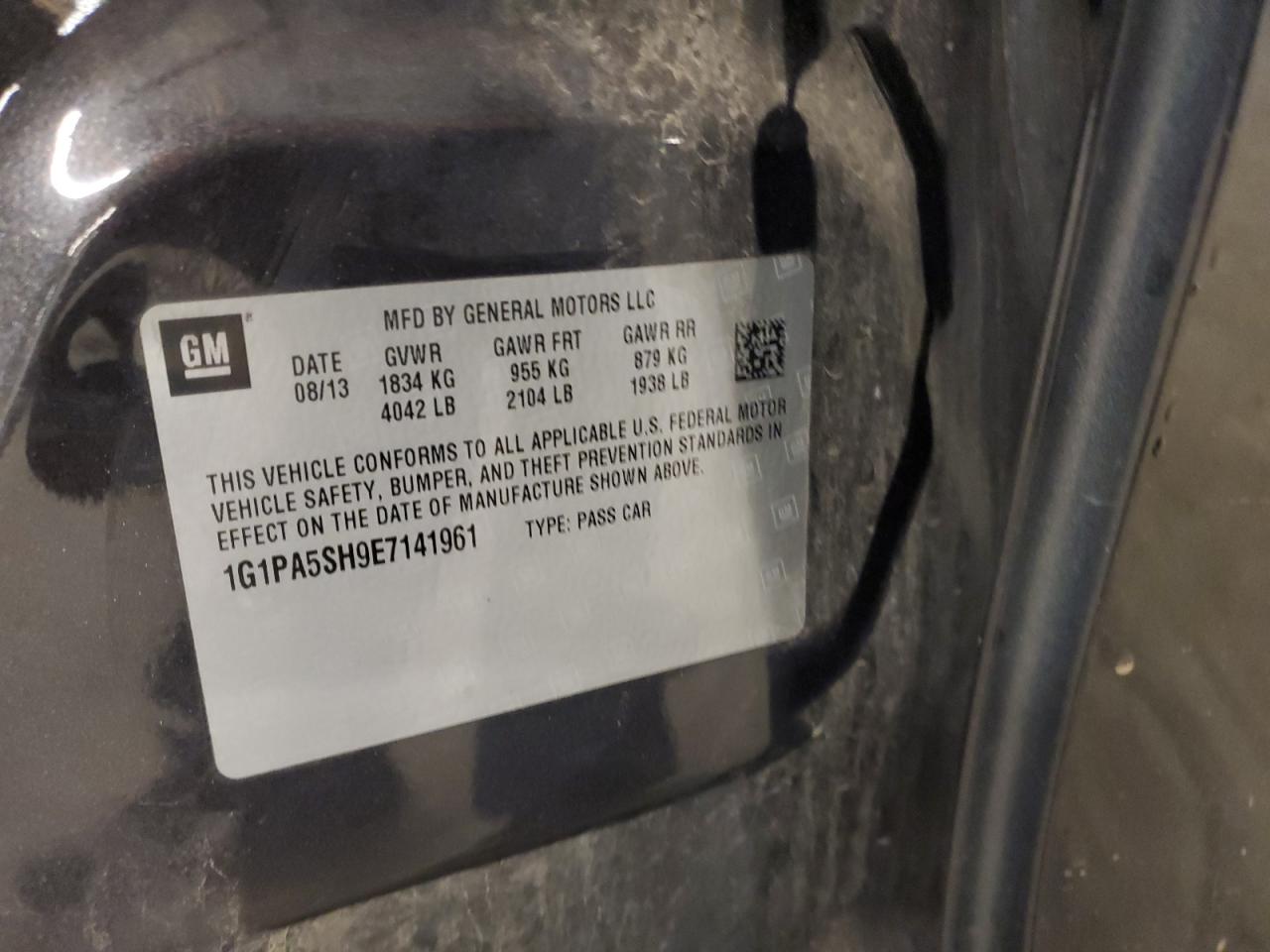 2014 Chevrolet Cruze - Image 12