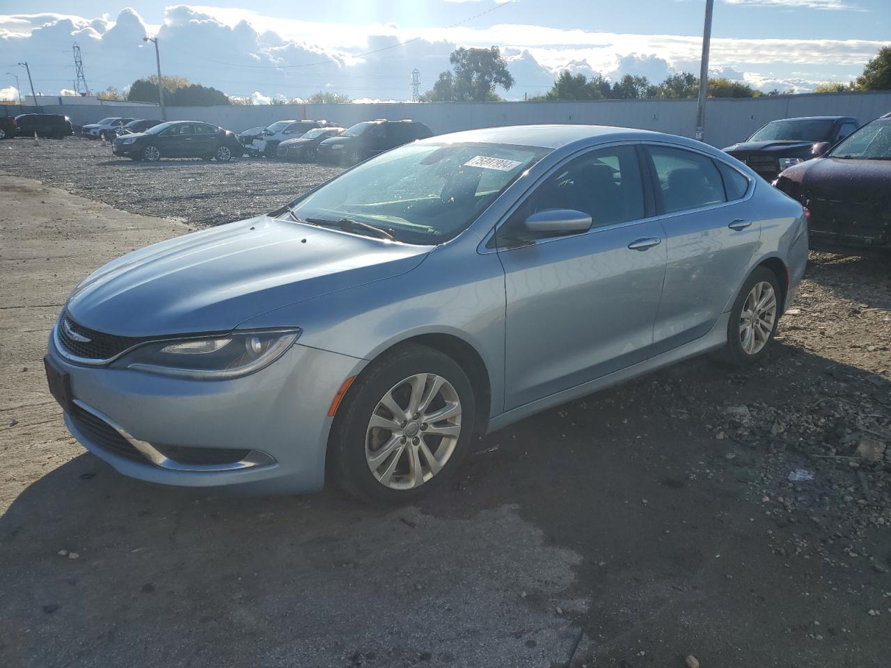 2015 Chrysler 200 Limited VIN: 1C3CCCAB3FN712251 Lot: 75887994