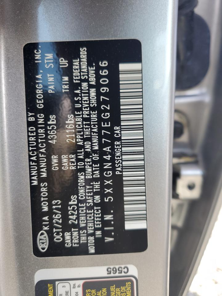 2014 Kia Optima Ex VIN: 5XXGN4A77EG279066 Lot: 74203344