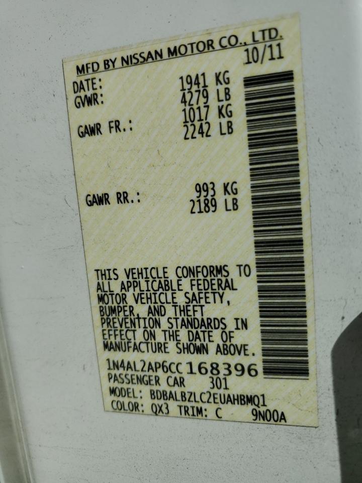 2012 Nissan Altima - Image 14