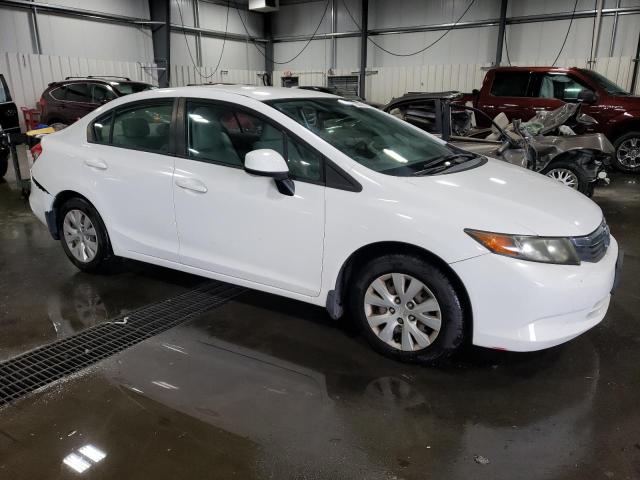  HONDA CIVIC 2012 White