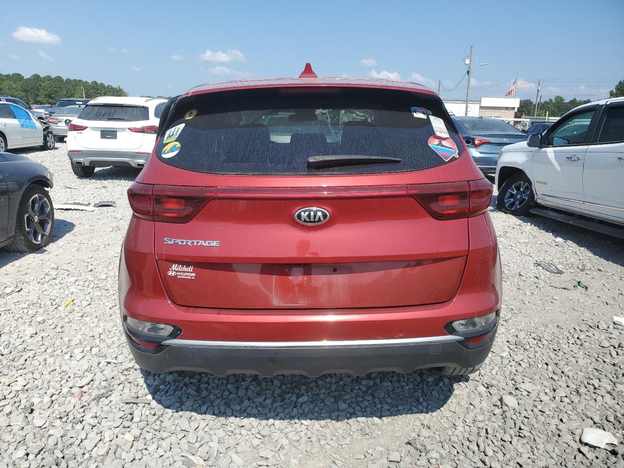 2020 Kia Sportage Lx VIN: KNDPM3ACXL7743435 Lot: 75290444