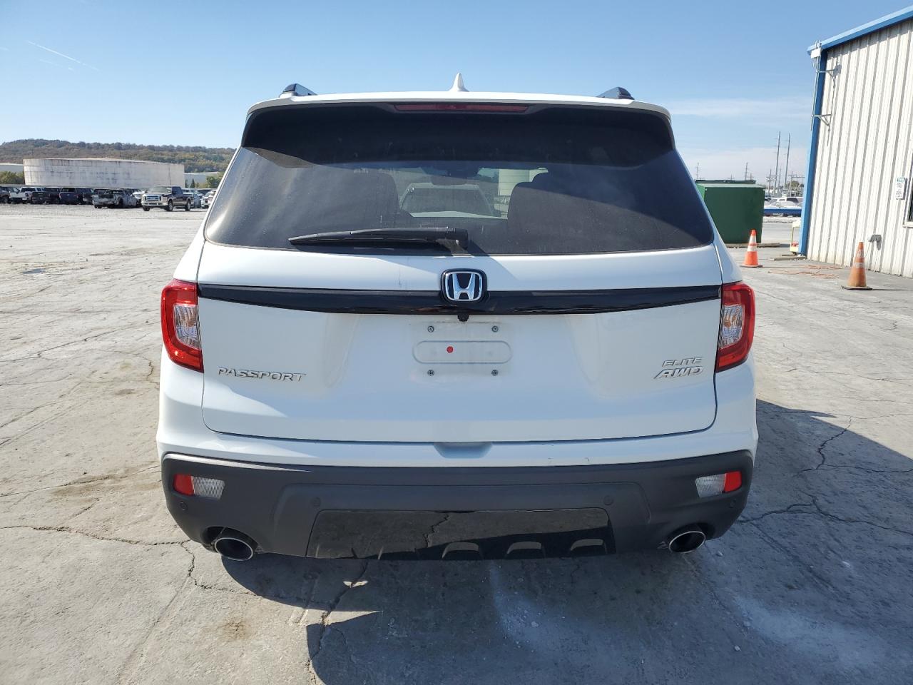 2021 Honda Passport Elite VIN: 5FNYF8H01MB036372 Lot: 76834814