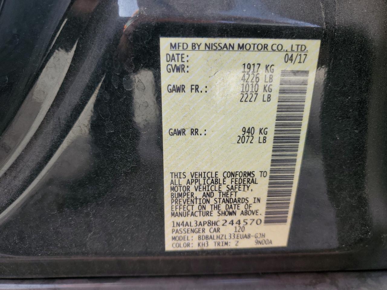 2017 Nissan Altima - Image 12