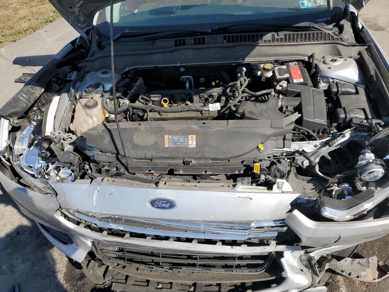 VIN 1FA6P0H76E5362051 2014 FORD FUSION no.11