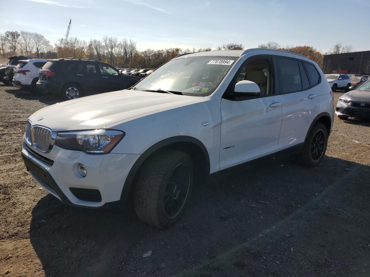 VIN 5UXWX9C51G0D80656 2016 BMW X3 no.1