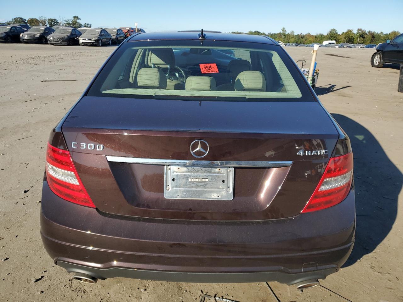 2012 Mercedes-Benz C 300 4Matic VIN: WDDGF8BB2CA695676 Lot: 75128424