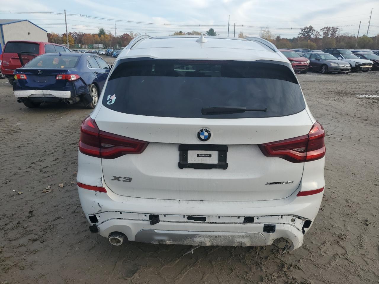 VIN 5UXTY5C0XM9E07406 2021 BMW X3 no.6