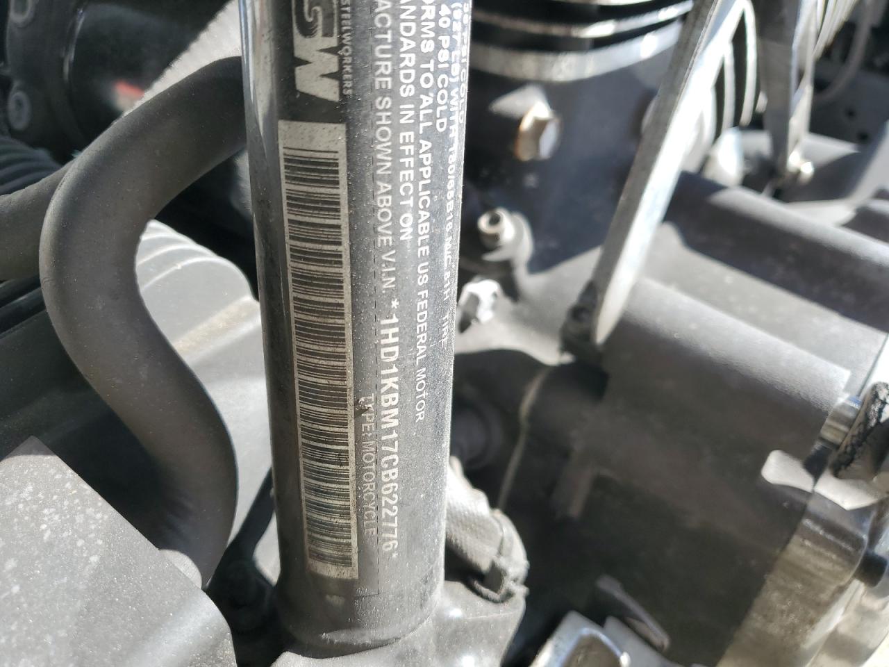 2012 Harley-Davidson Flhx Street Glide VIN: 1HD1KBM17CB622776 Lot: 76450924