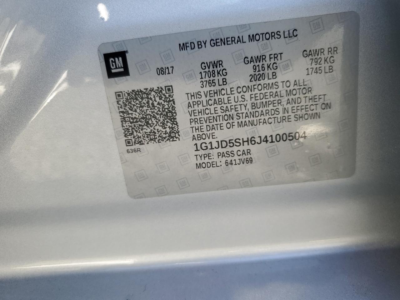 2018 Chevrolet Sonic - Image 12