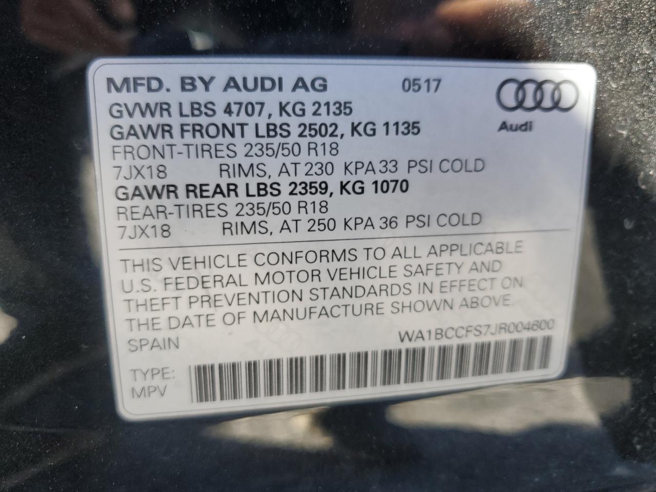 2018 Audi Q3 - Image 16