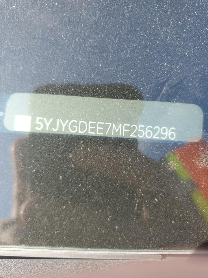 VIN 5YJYGDEE7MF256296 2021 TESLA MODEL Y no.14