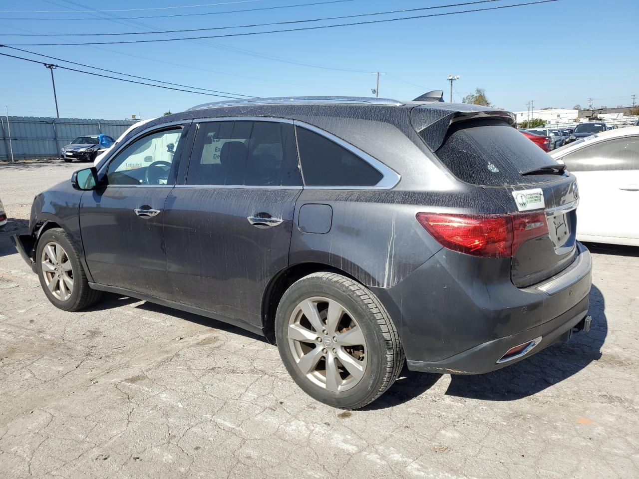 VIN 5FRYD4H84EB048553 2014 ACURA MDX no.2