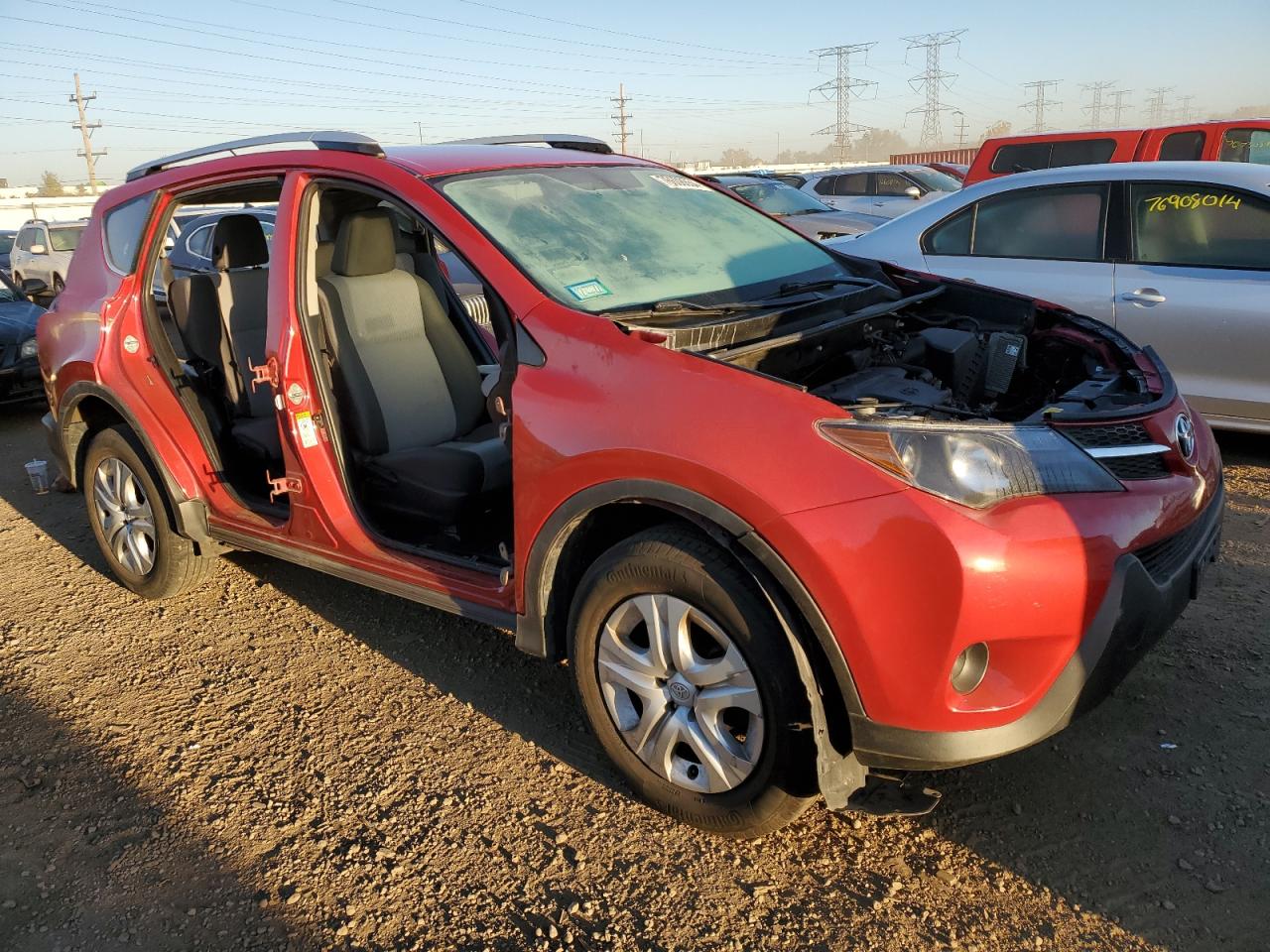 VIN 2T3BFREV9DW070078 2013 TOYOTA RAV4 no.4