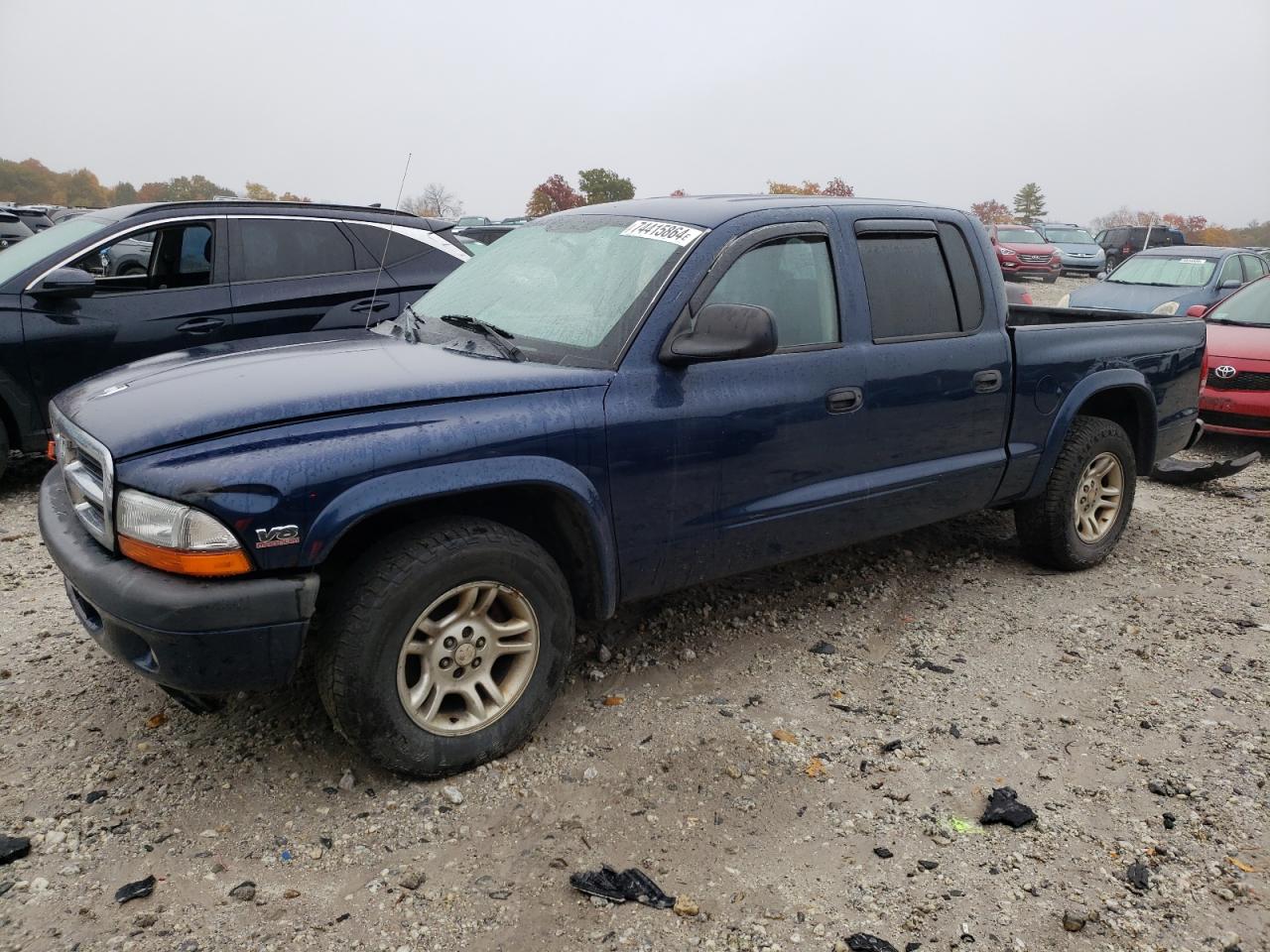 2004 Dodge Dakota Quad Sport VIN: 1D7HL38N54S701533 Lot: 74415864