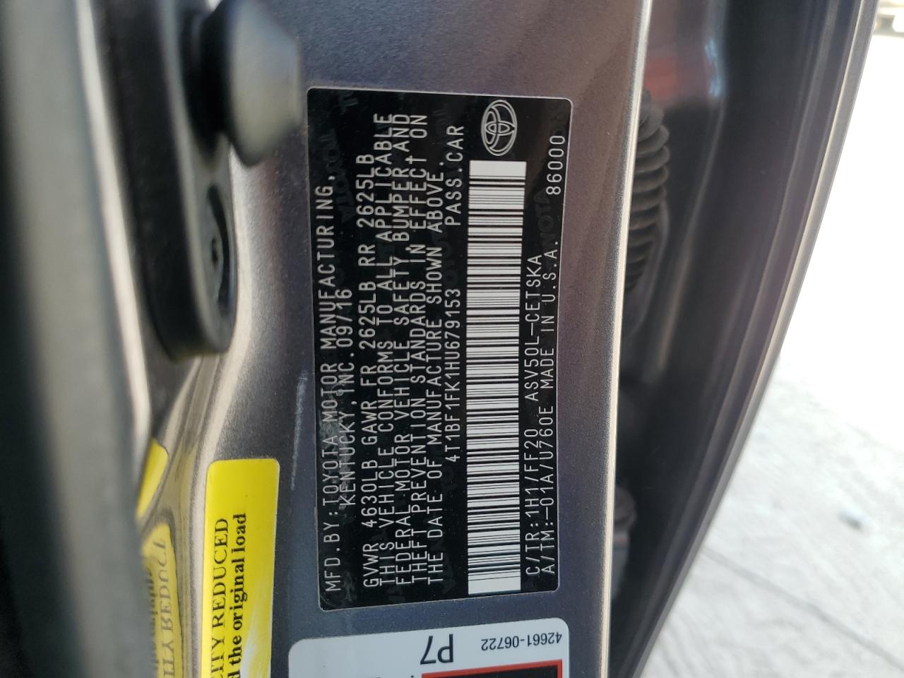 2017 Toyota Camry - Image 13