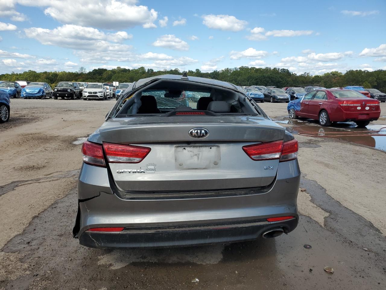 2016 Kia Optima Ex VIN: 5XXGU4L32GG105857 Lot: 73140794