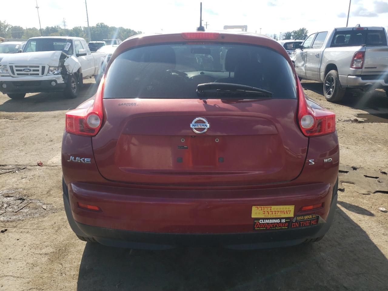 2011 Nissan Juke S VIN: JN8AF5MV8BT016765 Lot: 73997384