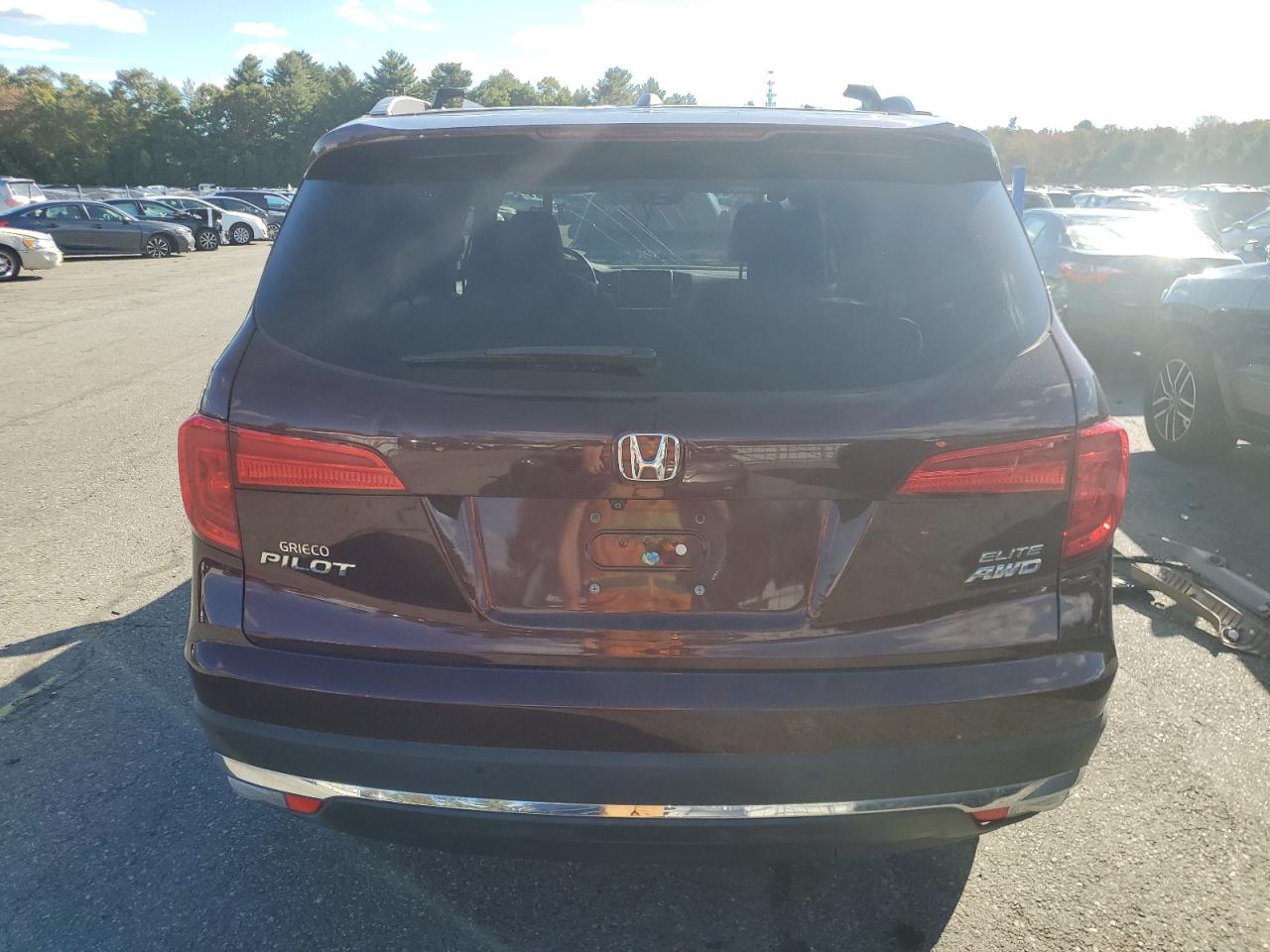 5FNYF6H07HB001927 2017 Honda Pilot Elite