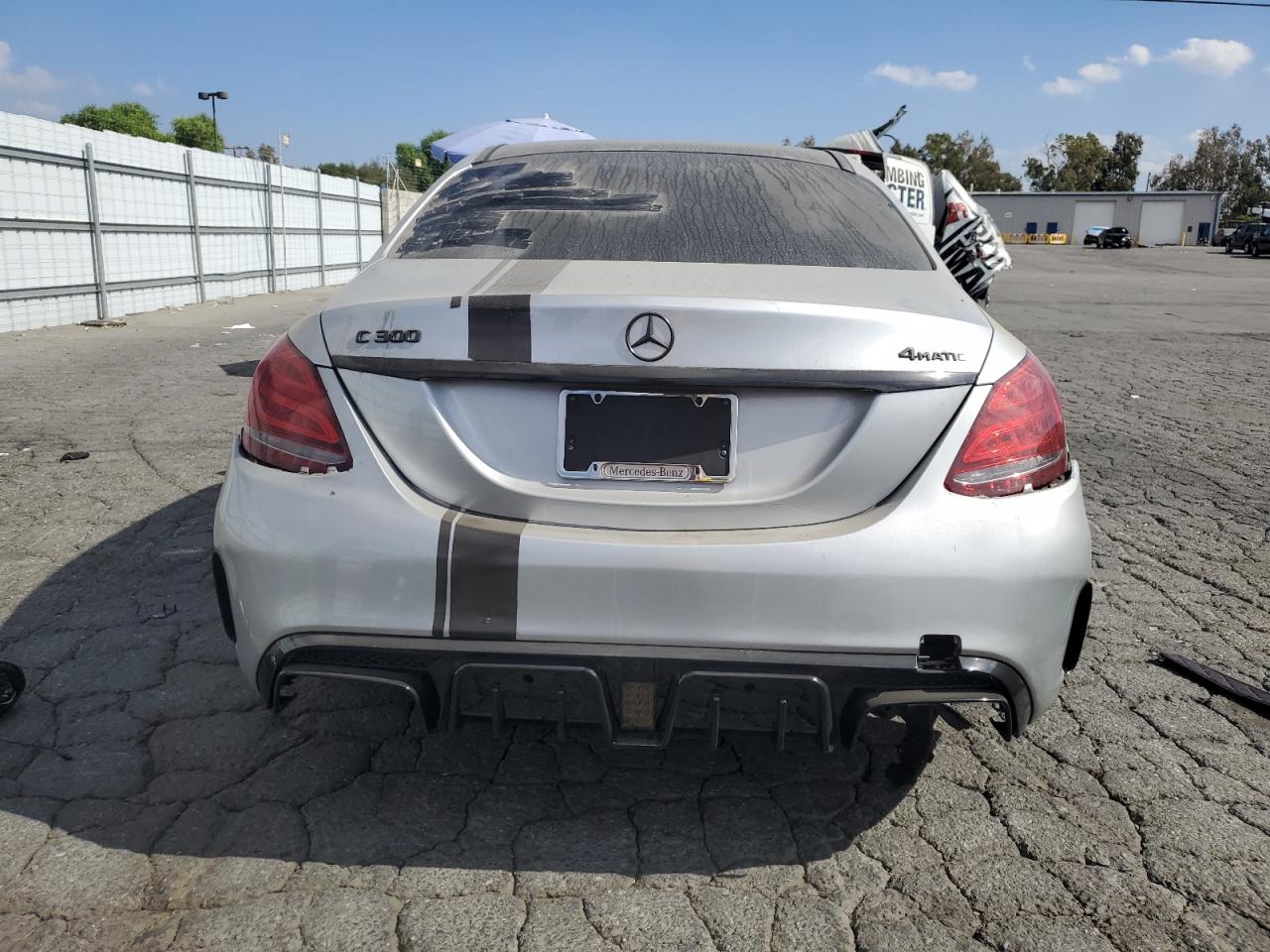 2015 Mercedes-Benz C 300 4Matic VIN: 55SWF4KB6FU015349 Lot: 77902064