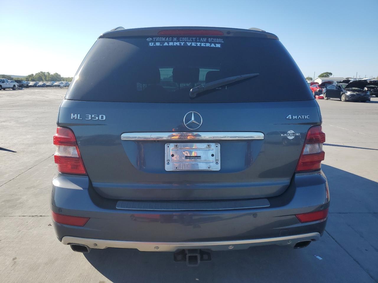 2011 Mercedes-Benz Ml 350 4Matic VIN: 4JGBB8GB9BA680529 Lot: 76206814