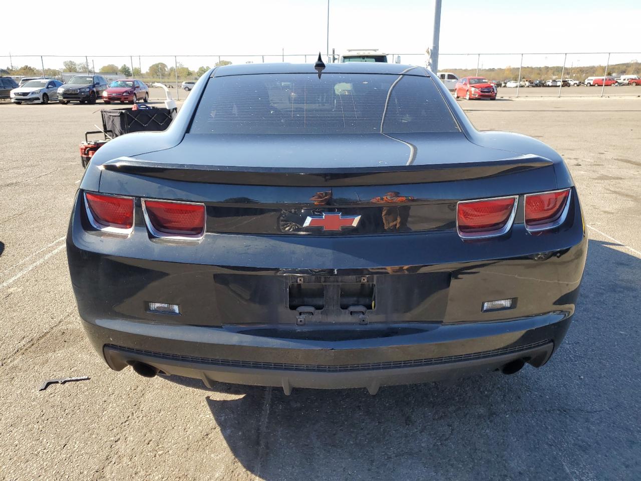 2013 Chevrolet Camaro Ls VIN: 2G1FE1E33D9176078 Lot: 77138344