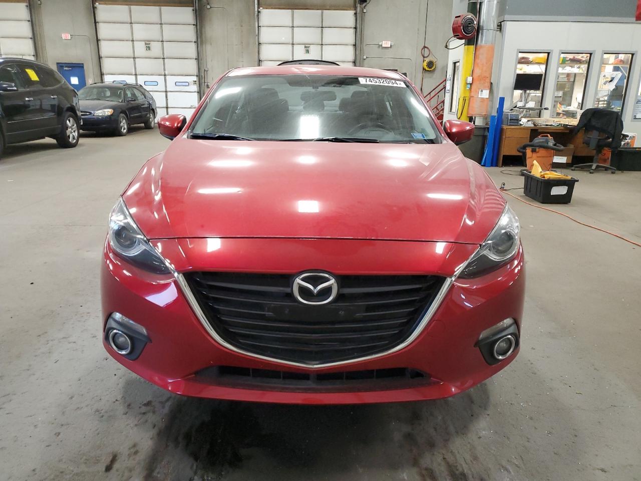 2014 Mazda 3 Touring VIN: JM1BM1V35E1189235 Lot: 74532094