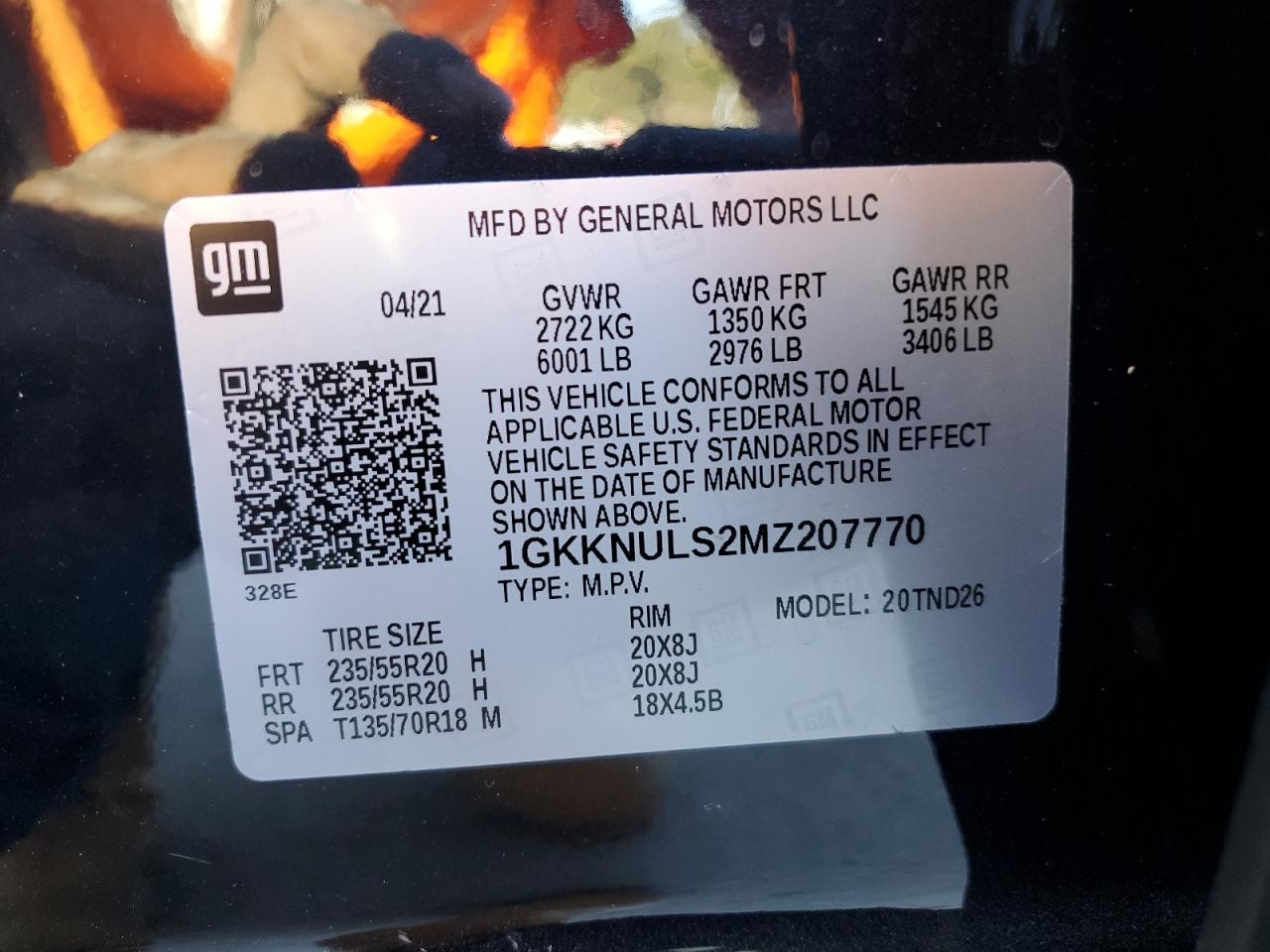 2021 GMC Acadia - Image 13