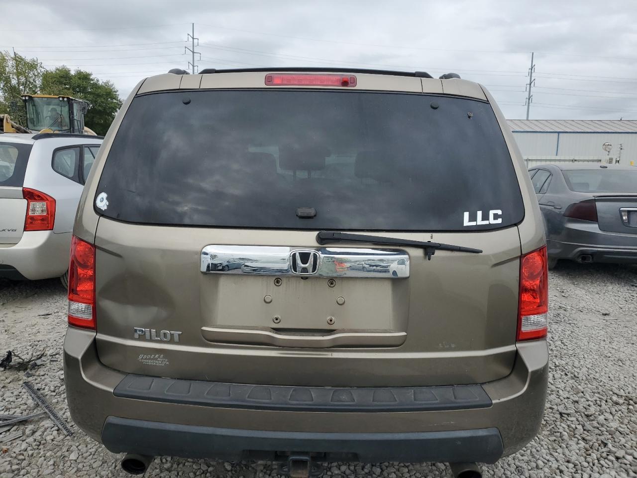 2009 Honda Pilot Exl VIN: 5FNYF48629B026907 Lot: 75244654