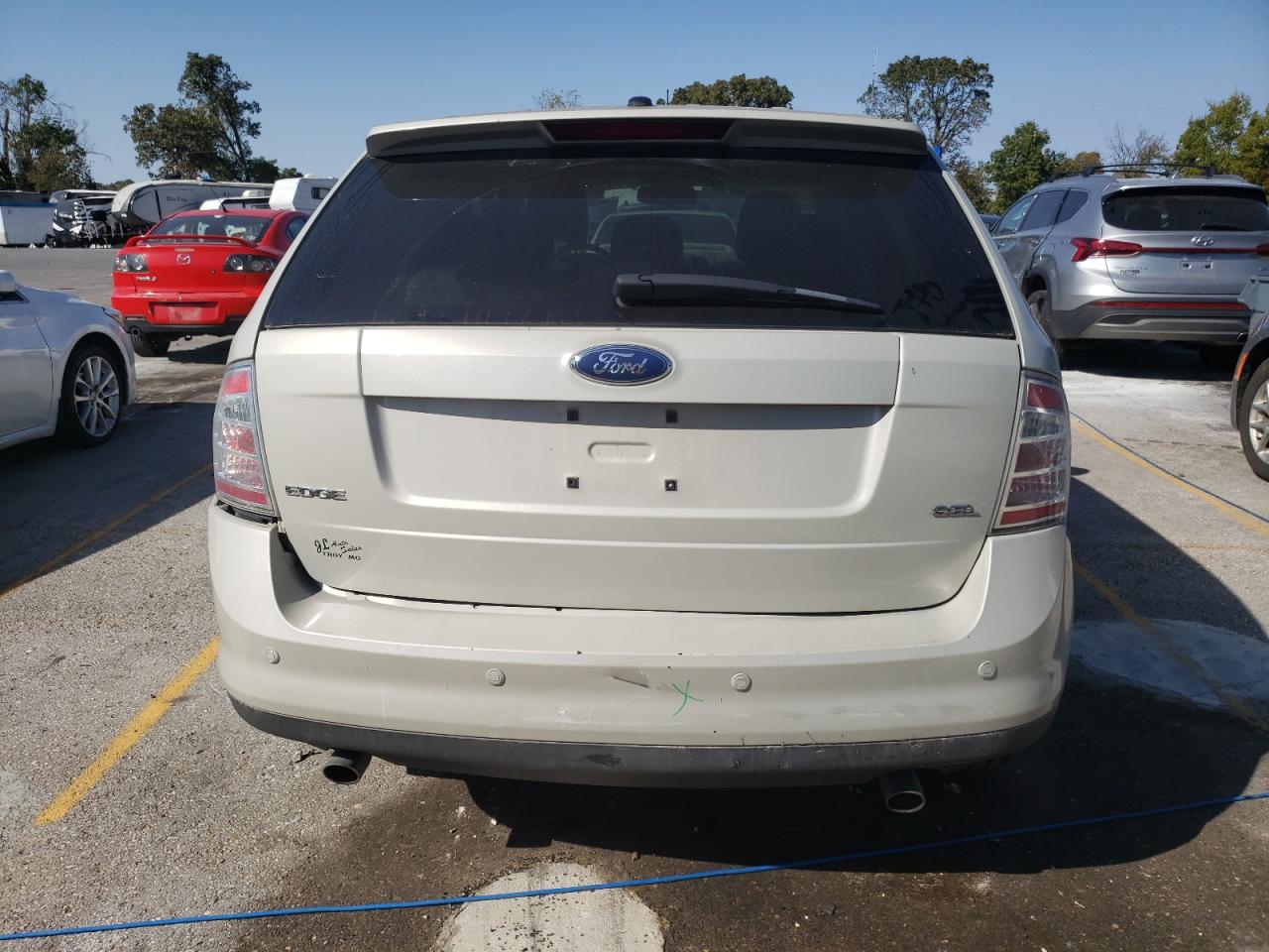 2007 Ford Edge Sel VIN: 2FMDK38C07BB62601 Lot: 74721074