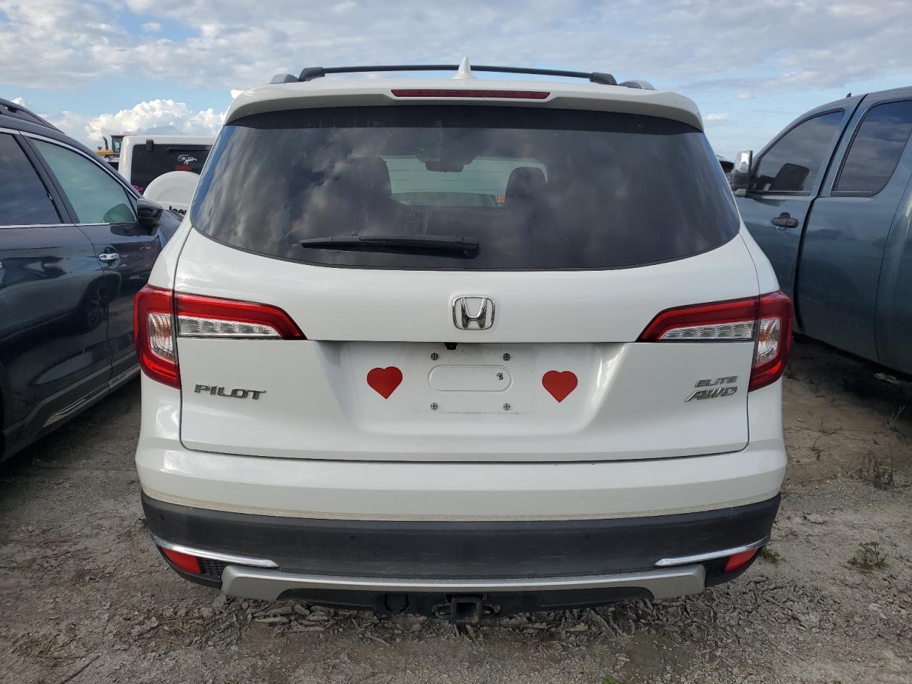 2020 Honda Pilot Elite VIN: 5FNYF6H07LB045144 Lot: 73726194
