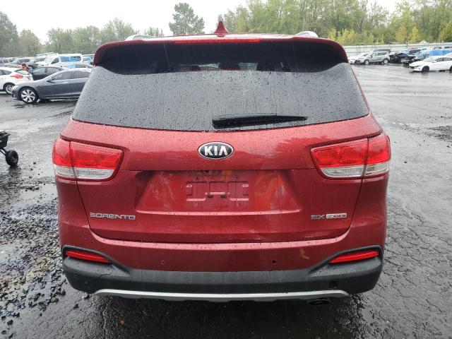  KIA SORENTO 2016 Красный