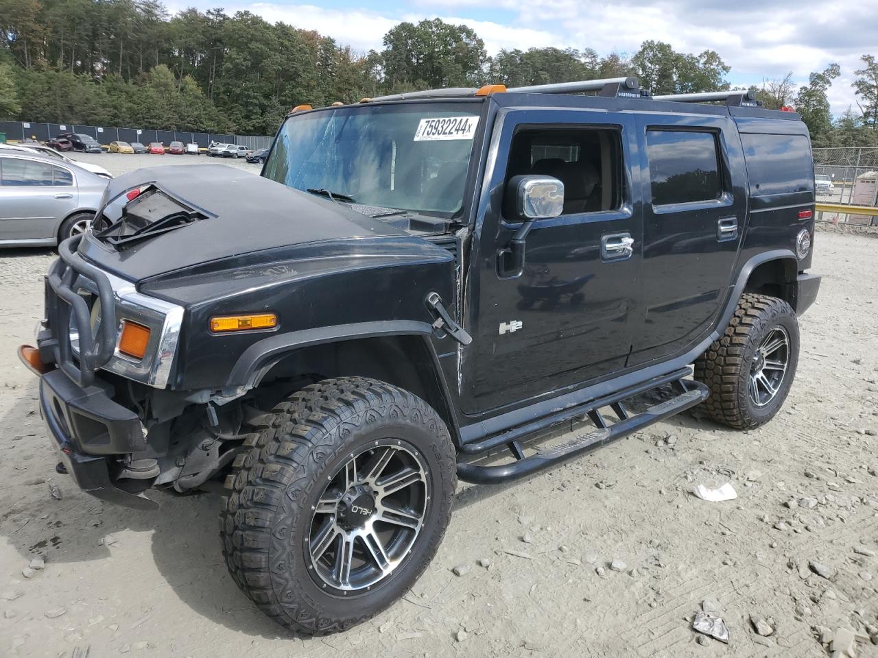 2003 Hummer H2 VIN: 5GRGN23U73H125110 Lot: 75932244