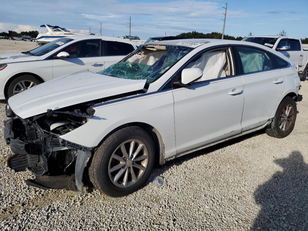 VIN 5NPE24AF8JH683290 2018 HYUNDAI SONATA no.1