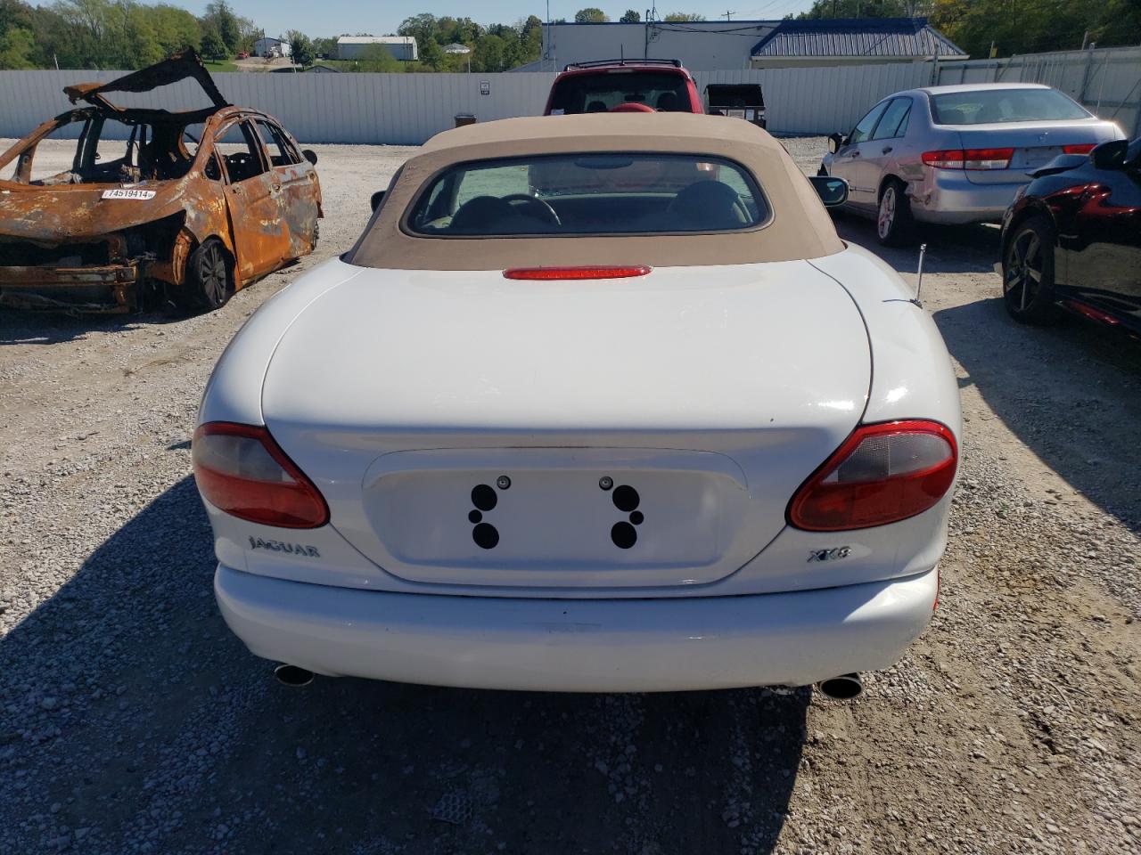 2000 Jaguar Xk8 VIN: SAJJA42C8YNA05448 Lot: 74264234