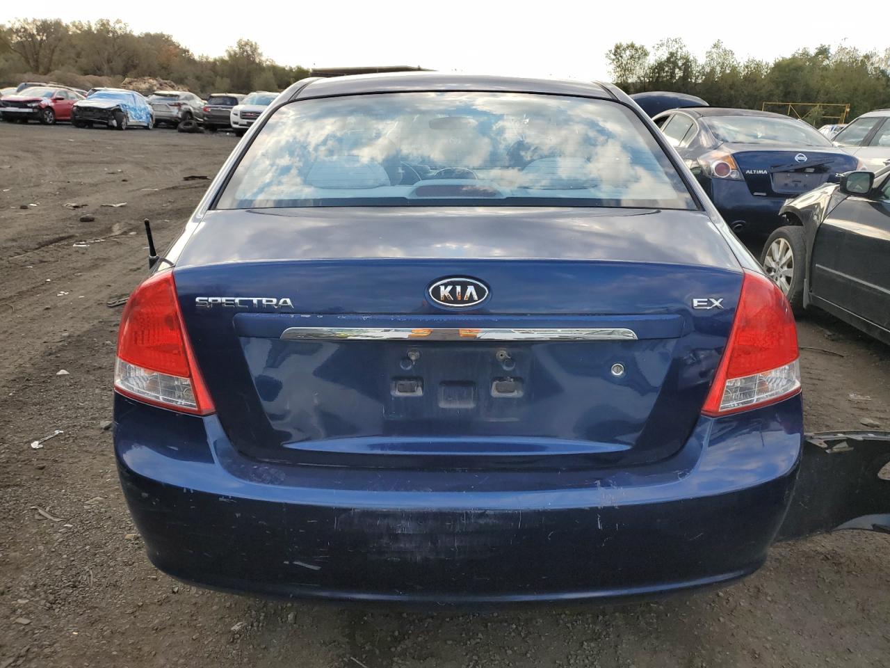 2008 Kia Spectra Ex VIN: KNAFE122185545457 Lot: 74593424