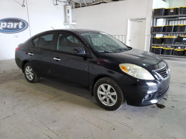  NISSAN VERSA 2012 Черный