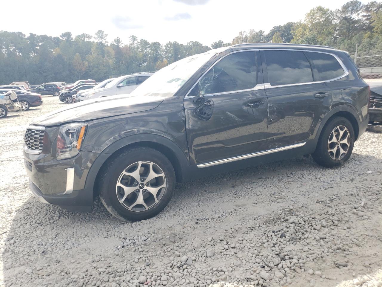 VIN 5XYP34HC7LG021485 2020 KIA TELLURIDE no.1