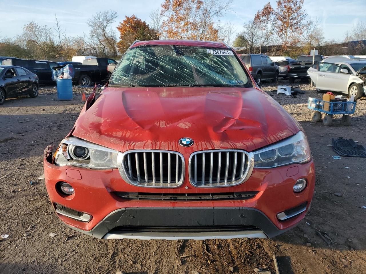 VIN 5UXWX9C56G0D93614 2016 BMW X3 no.5