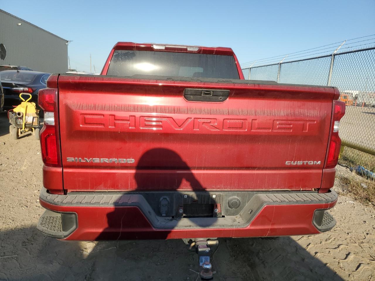 2021 Chevrolet Silverado C1500 Custom VIN: 3GCPWBEK0MG405814 Lot: 77501984