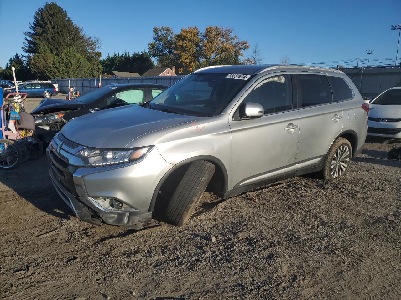 2020 Mitsubishi Outlander Se VIN: JA4AZ3A36LZ040551 Lot: 76684844