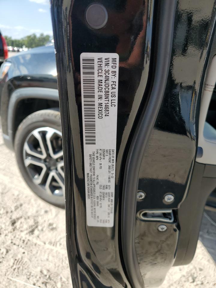 2022 Jeep Compass Limited VIN: 3C4NJDCB8NT146874 Lot: 73994864