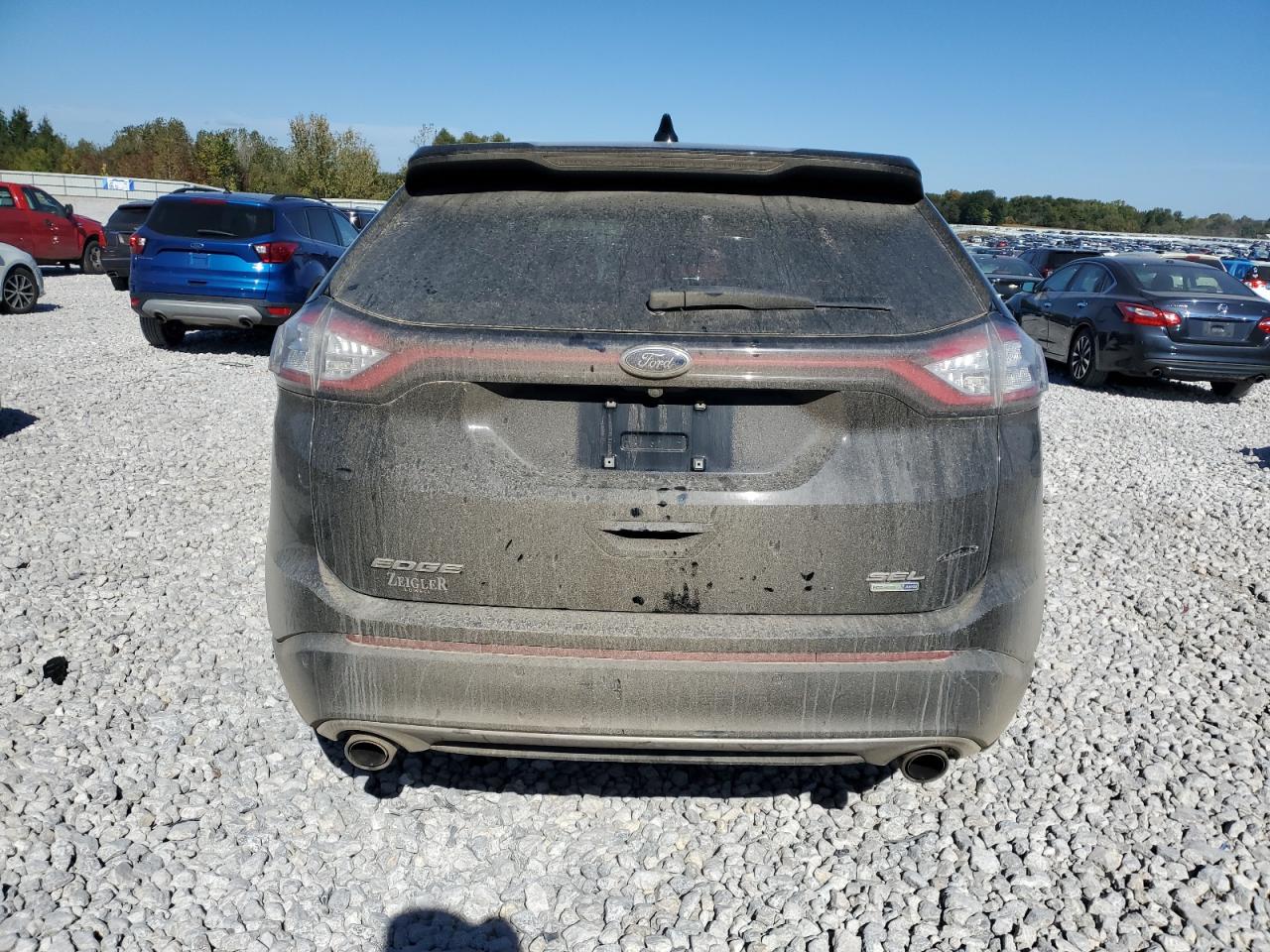 2017 Ford Edge Sel VIN: 2FMPK4J97HBB61593 Lot: 74553964