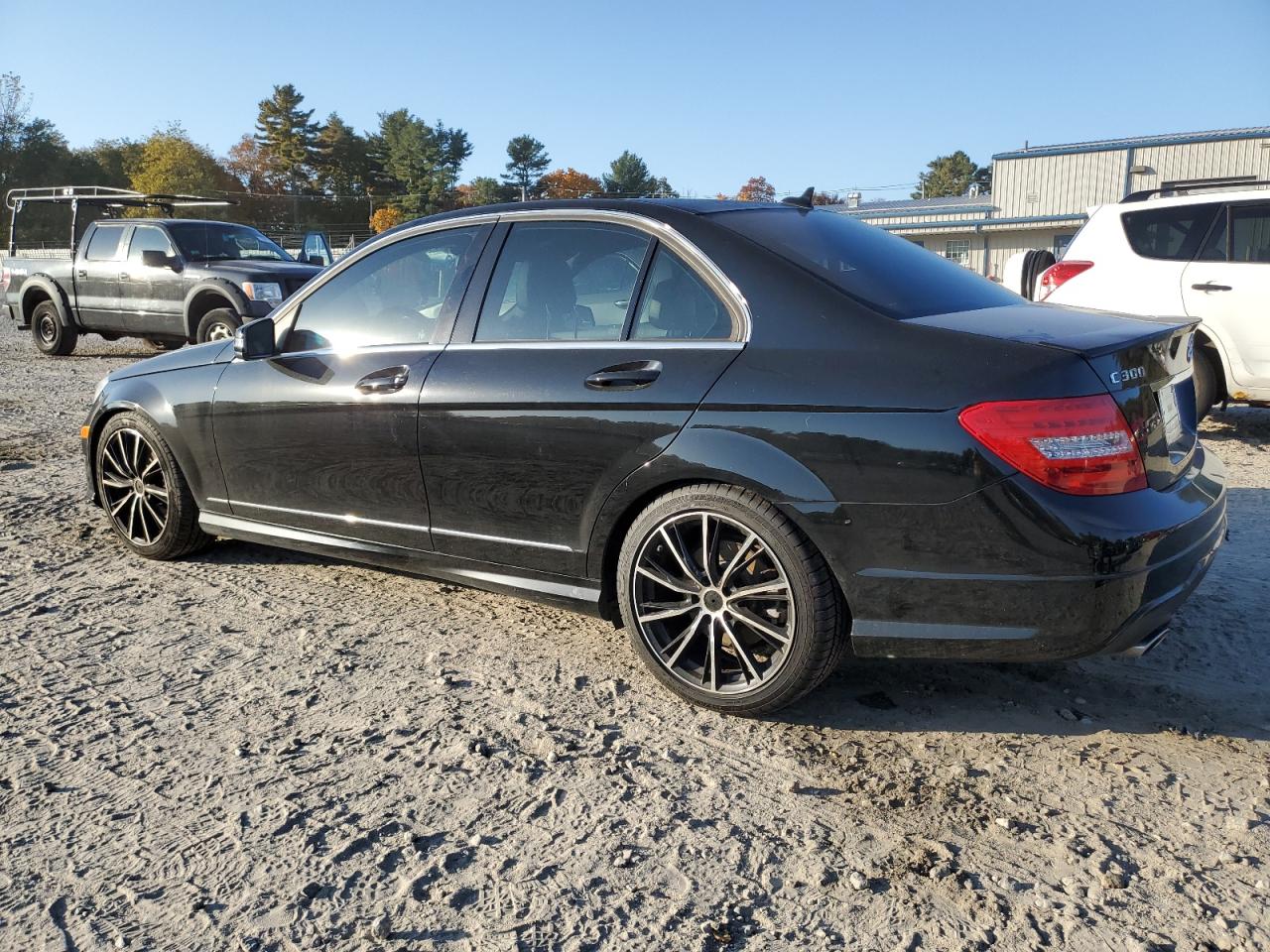 VIN WDDGF8AB4DR243622 2013 MERCEDES-BENZ C-CLASS no.2