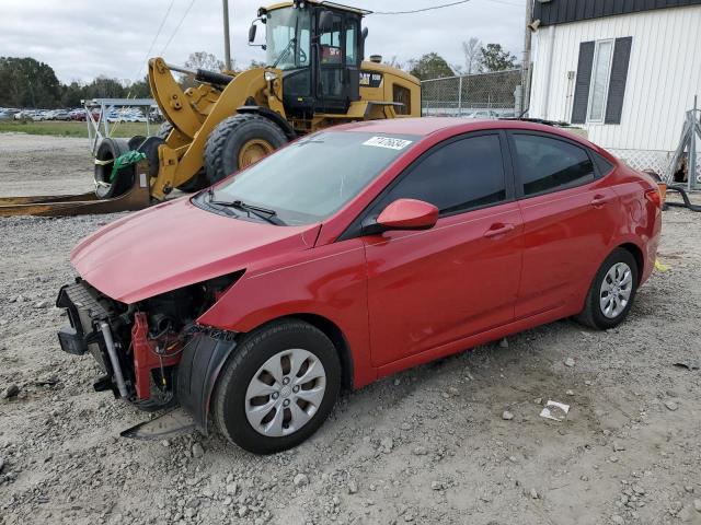  HYUNDAI ACCENT 2016 Червоний